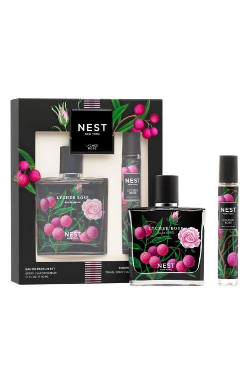 Nest New York Lychee Rose Duo Set In Transparent