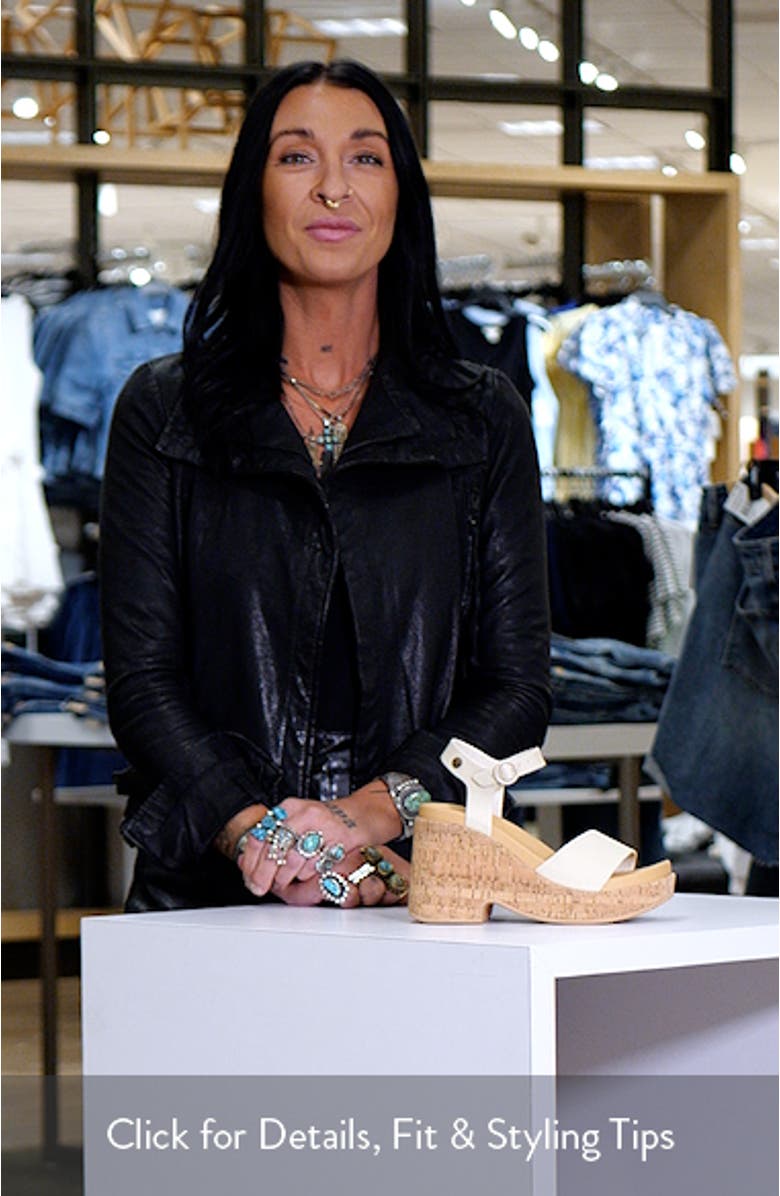 Sunset Sayulita Platform Sandal, sales video thumbnail