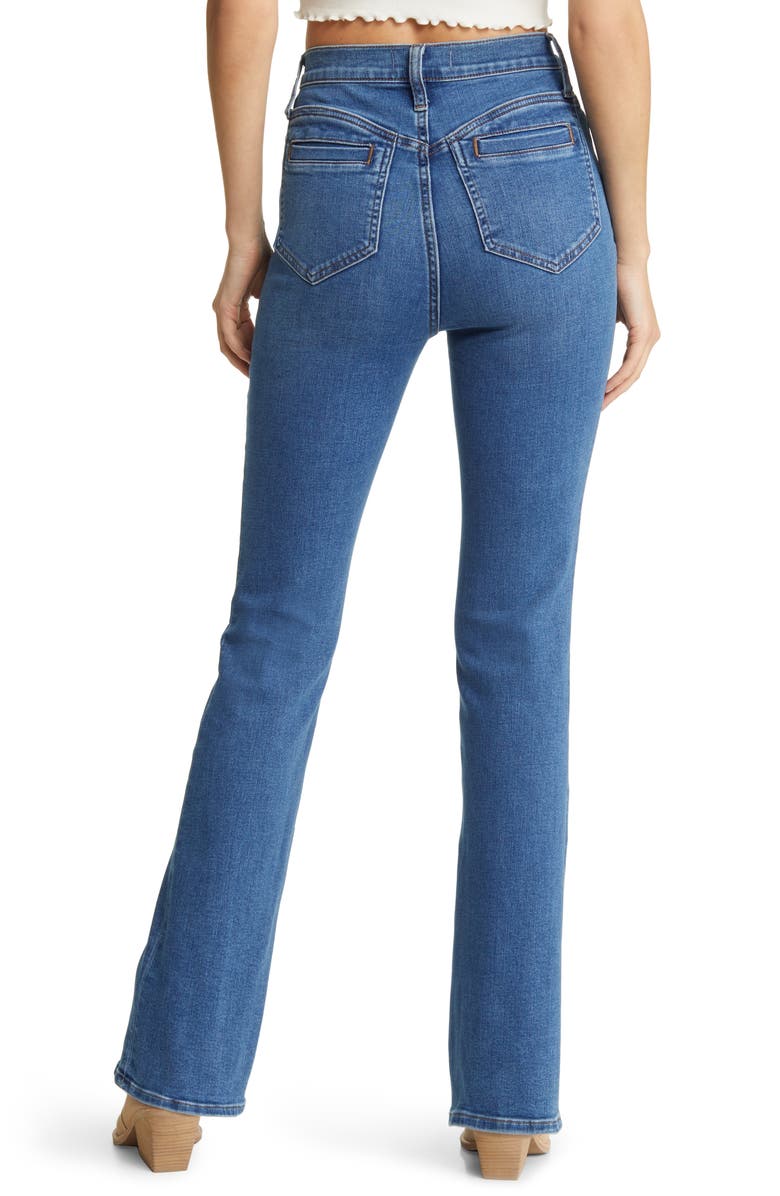 Madewell Skinny Flare Jeans, Alternate, color, 