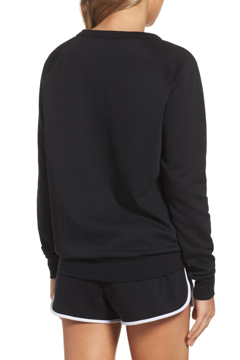 All You Need Sweatshirt, Alternate, color, BLACK