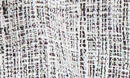 Kasper Womens Tweed Framed Jacket Mixed Media Top Skirt In Gray