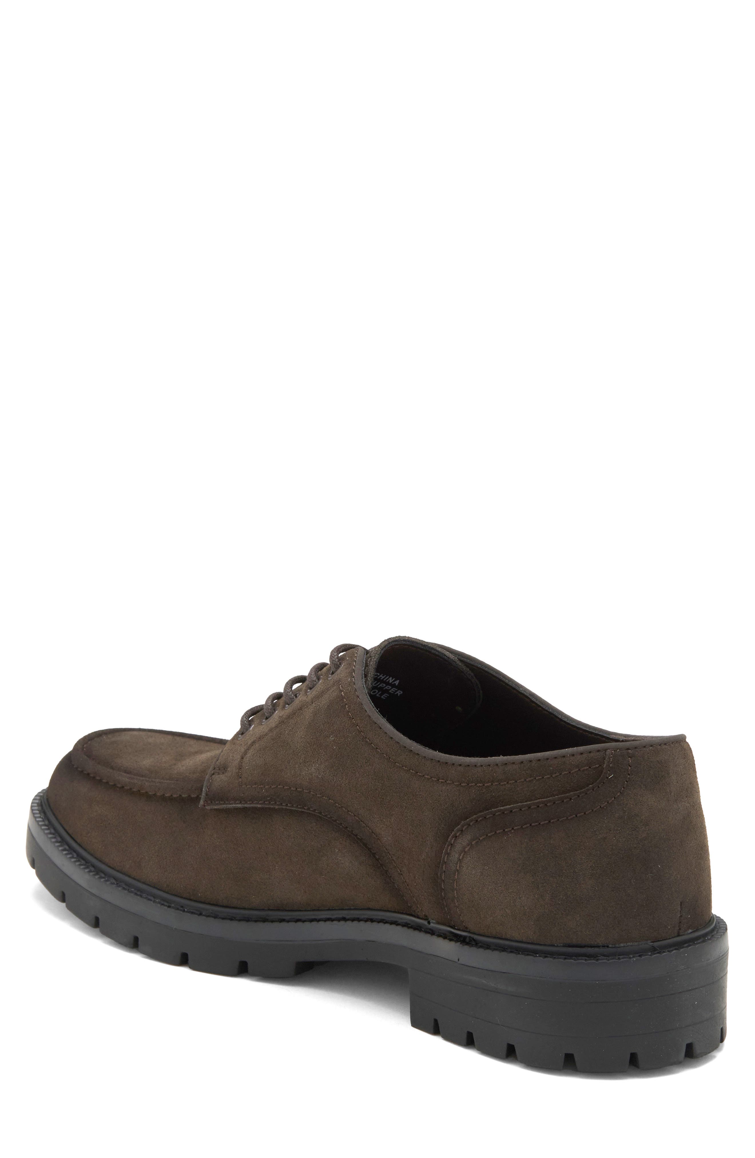 Dawood Moc Toe Derby, Alternate, color, BROWN CHICORY