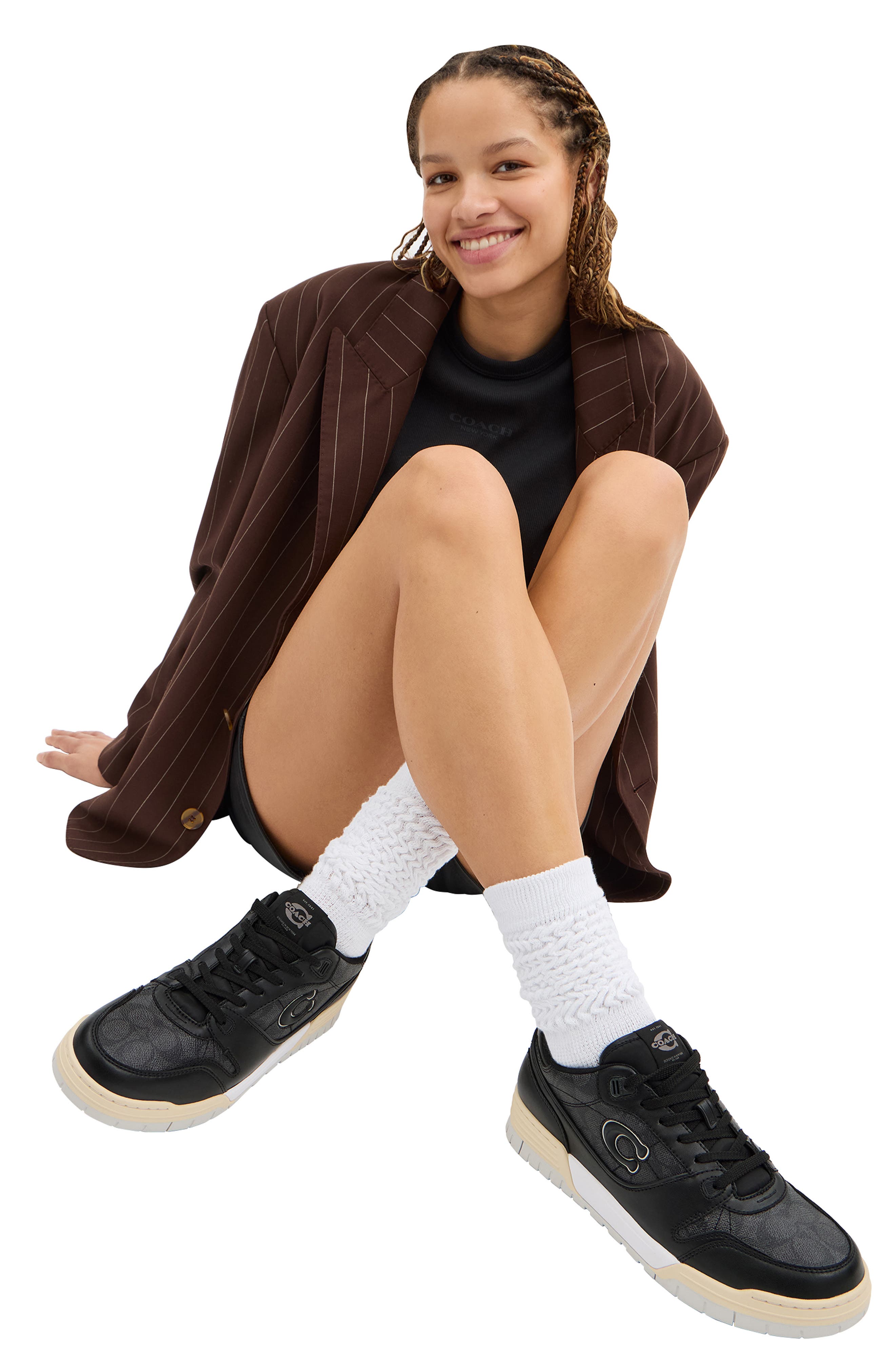 COACH Soho Signature Sneaker, Alternate, color, 