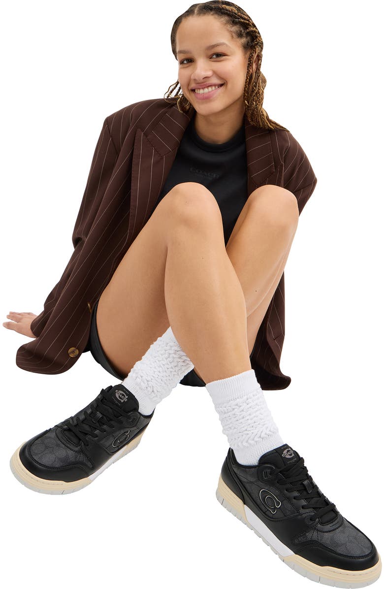 COACH Soho Signature Sneaker, Alternate, color,