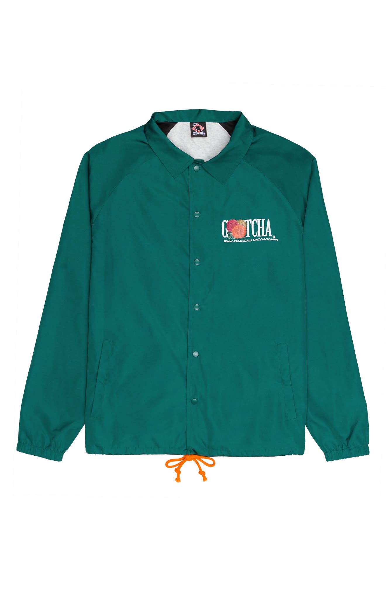 Gotcha Men's Grow Nylon Coach's Jacket