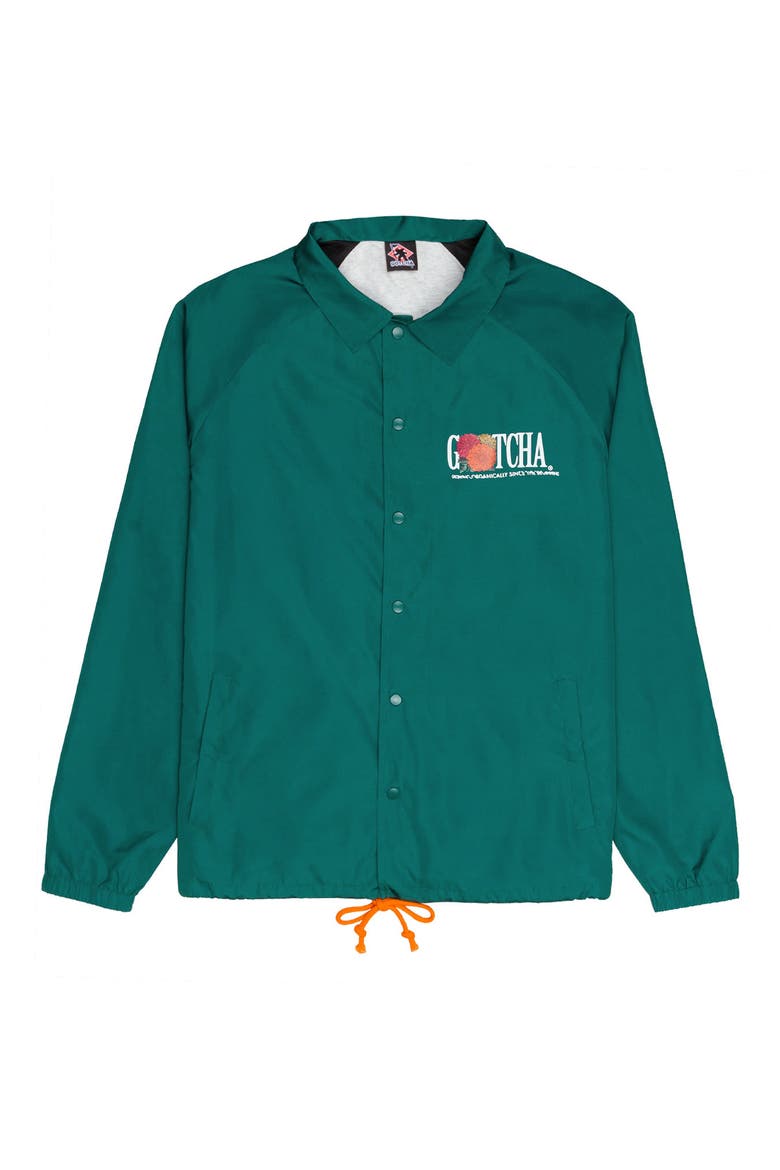 Men's Grow Nylon Coach's Jacket, Main, color, STORM