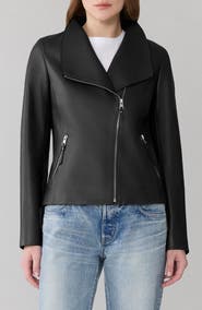 Soia & Kyo Catherine Leather Moto Jacket