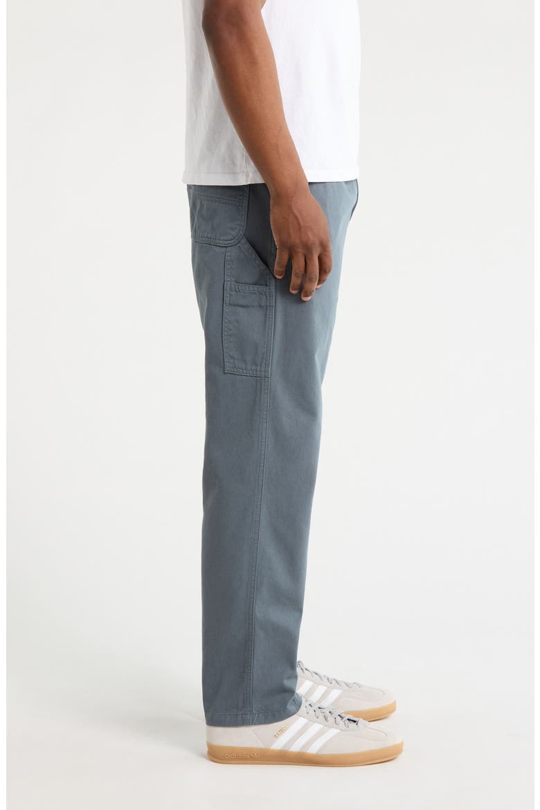 Flint Straight Leg Twill Pants, Alternate, color, COZY BLUE (GARMENT)