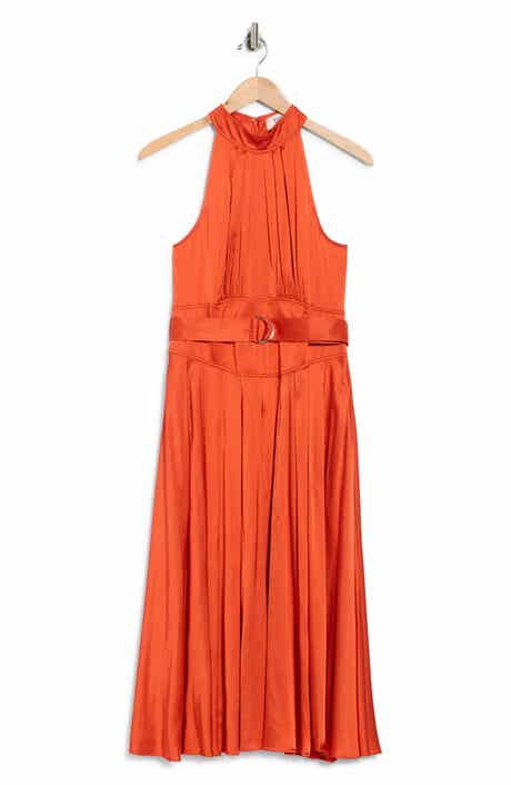 Diane von Furstenberg Nicola Sleeveless Belted Midi Dress