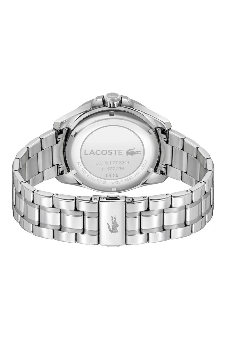 Capbreton Bracelet Watch, 43mm, Alternate, color, SILVER