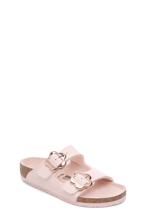 Kids' Arizona Flower Buckle Slide Sandal (Toddler & Little Kid)