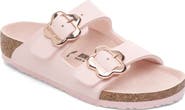 Birkenstock Kids' Arizona Flower Buckle Slide Sandal