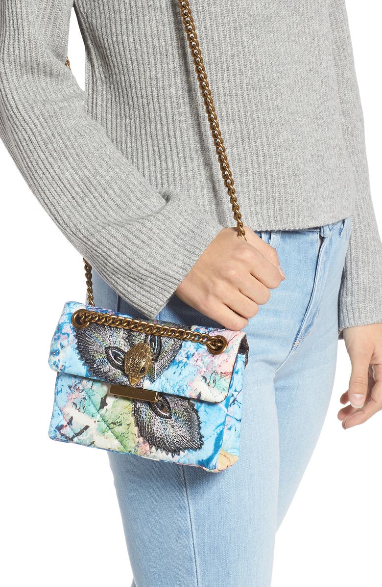 Kurt Geiger London Mini Kensington X Embellished Crossbody Bag, Alternate, color,