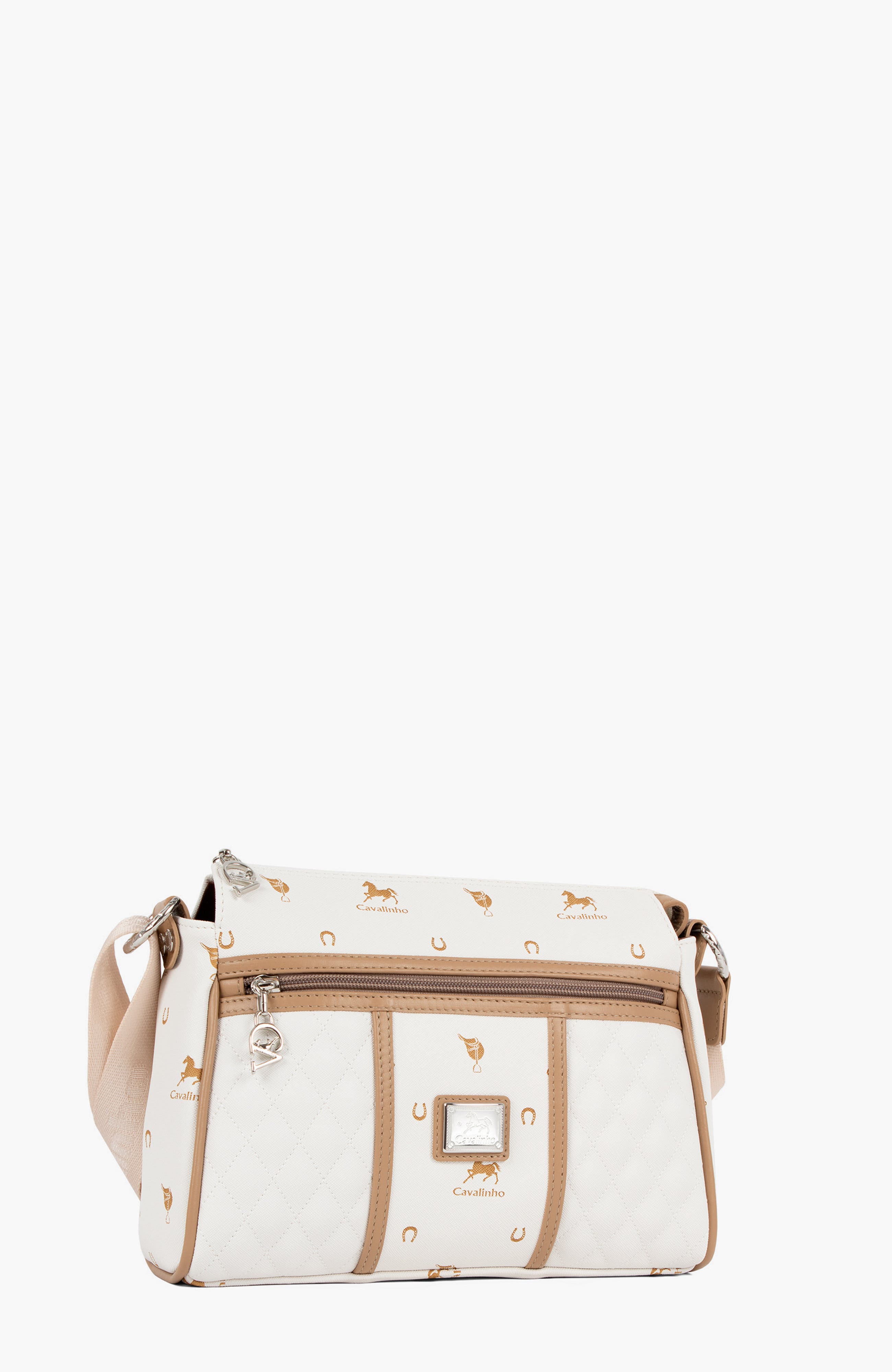 Di Cavallo 373 Crossbody Bag, Alternate, color, White