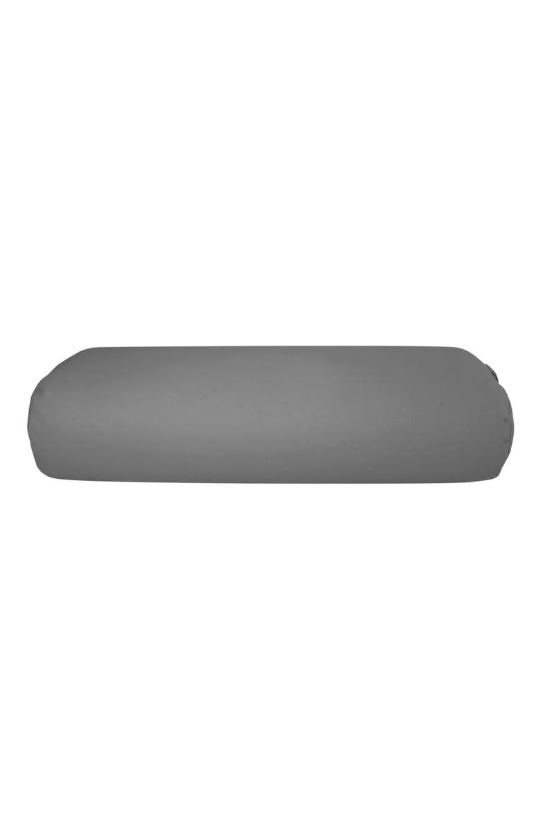 Hugger Mugger Standard Yoga Bolster, Alternate, color, Charcoal