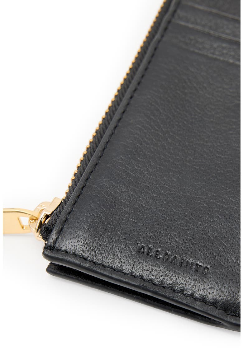 Marlborough Leather Wallet (Nordstrom Exclusive), Alternate, color, BLACK