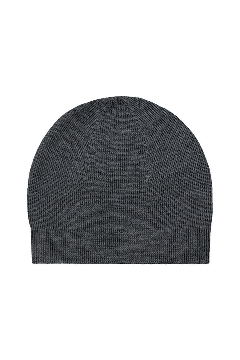 Neith Merino Wool Skull Cap, Alternate, color, Charcoal