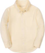 Hope & Henry Kids' Organic Long Sleeve Seersucker Shirt