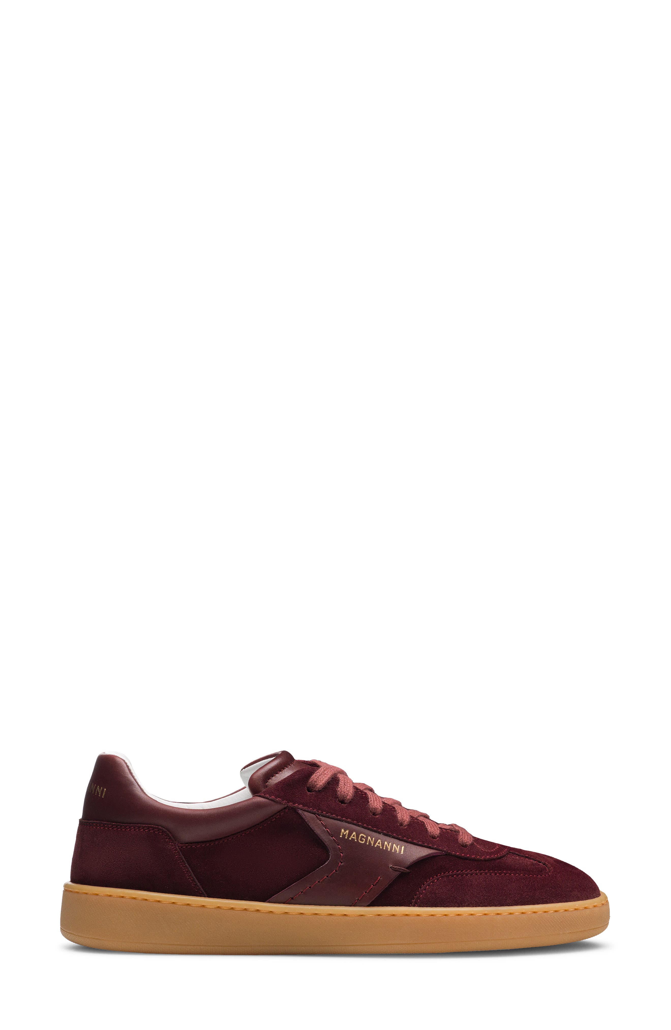 Zori Sneaker, Alternate, color, BURGUNDY SUEDE
