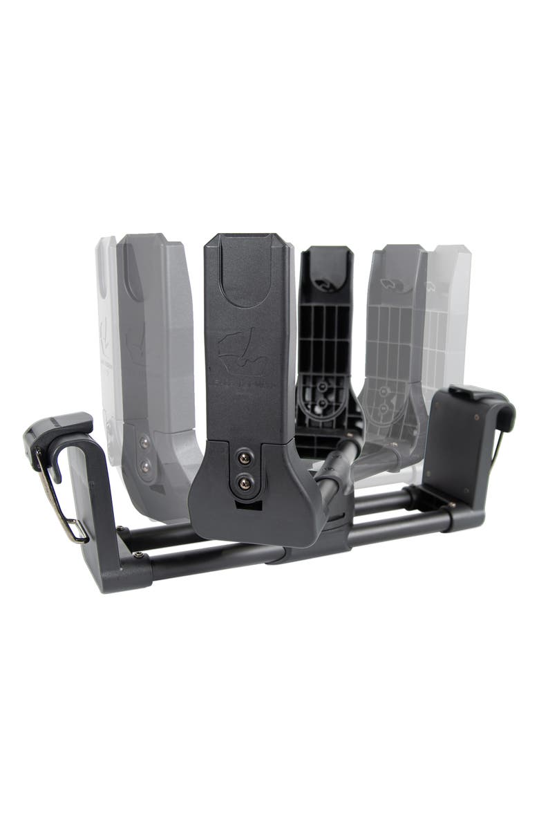 WonderFold W2 Series Car Seat Adapter, Alternate, color, Black