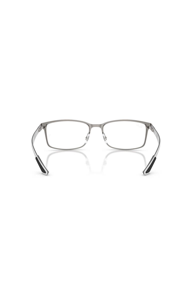 55mm Rectangle optical glasses, Alternate, color, Grey