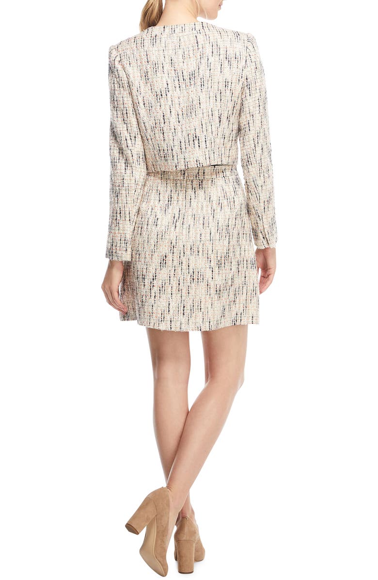 Gal Meets Glam Collection Paige Tweed Jacket, Alternate, color, 