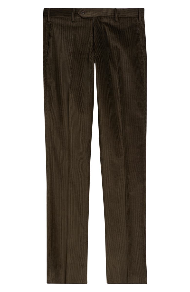 Zanella Parker Corduroy Pants, Alternate, color, Brown