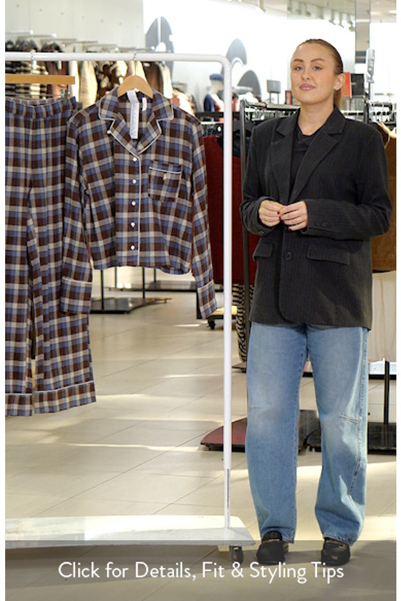 Plaid Cotton Flannel Pajamas video