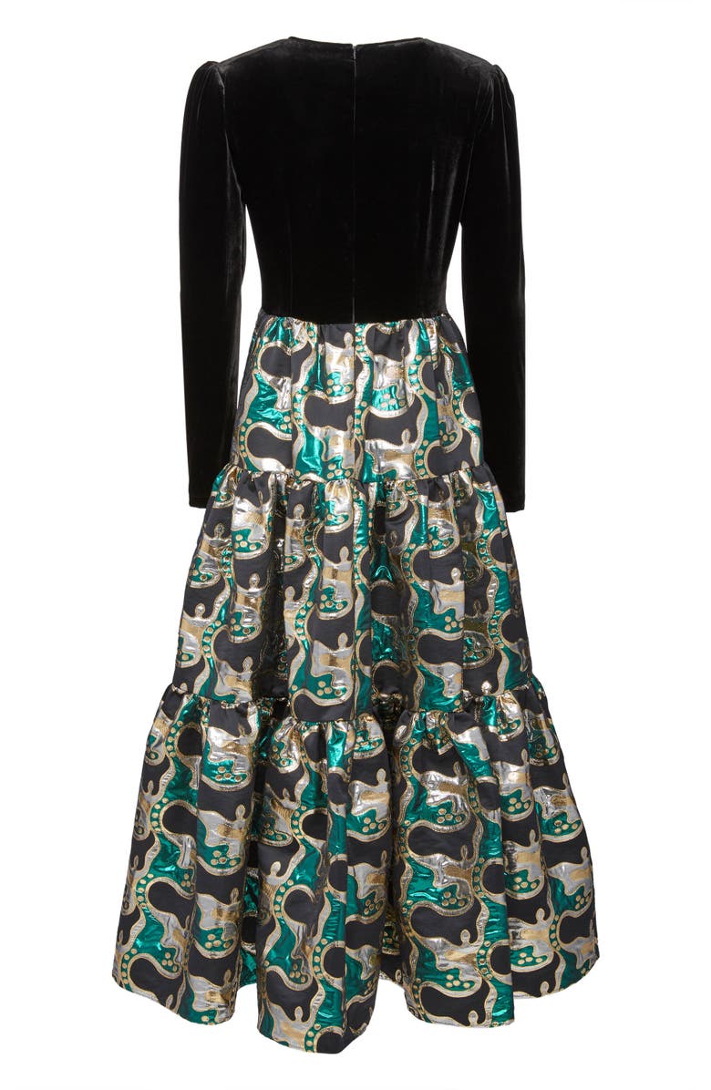 La DoubleJ Big Dress, Alternate, color, Spritz Verde Green