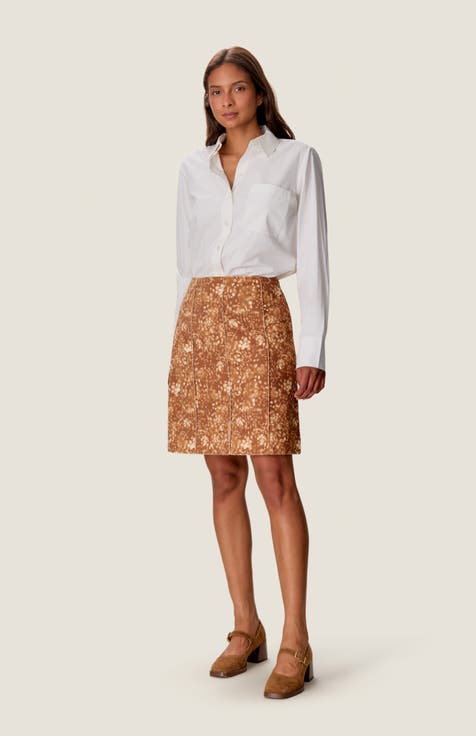 Isha Velvet Skirt