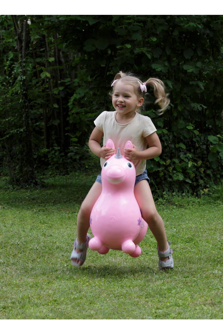 Rody Unicorn, Light Pink w/Pump, Alternate, color, Light Pink