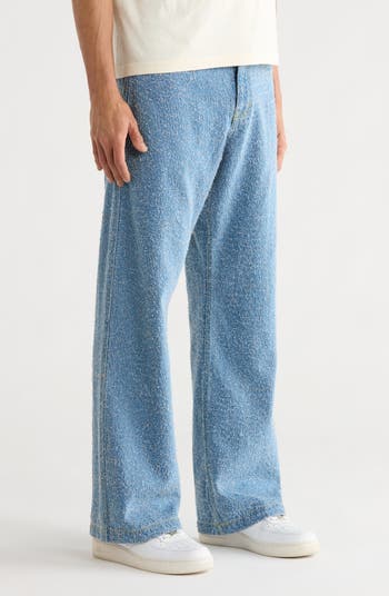Washed Nep Yarn Jeans