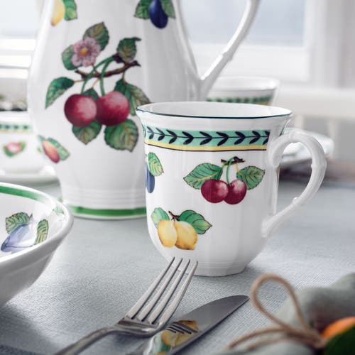 Villeroy & Boch Fleurence Jumbo Mug In White