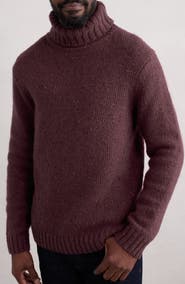 Seasalt Cornwall Foresting Turtleneck Wool Blend Sweater