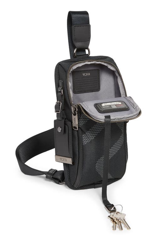 Tumi Alpha Reflective Compact Sling Bag
