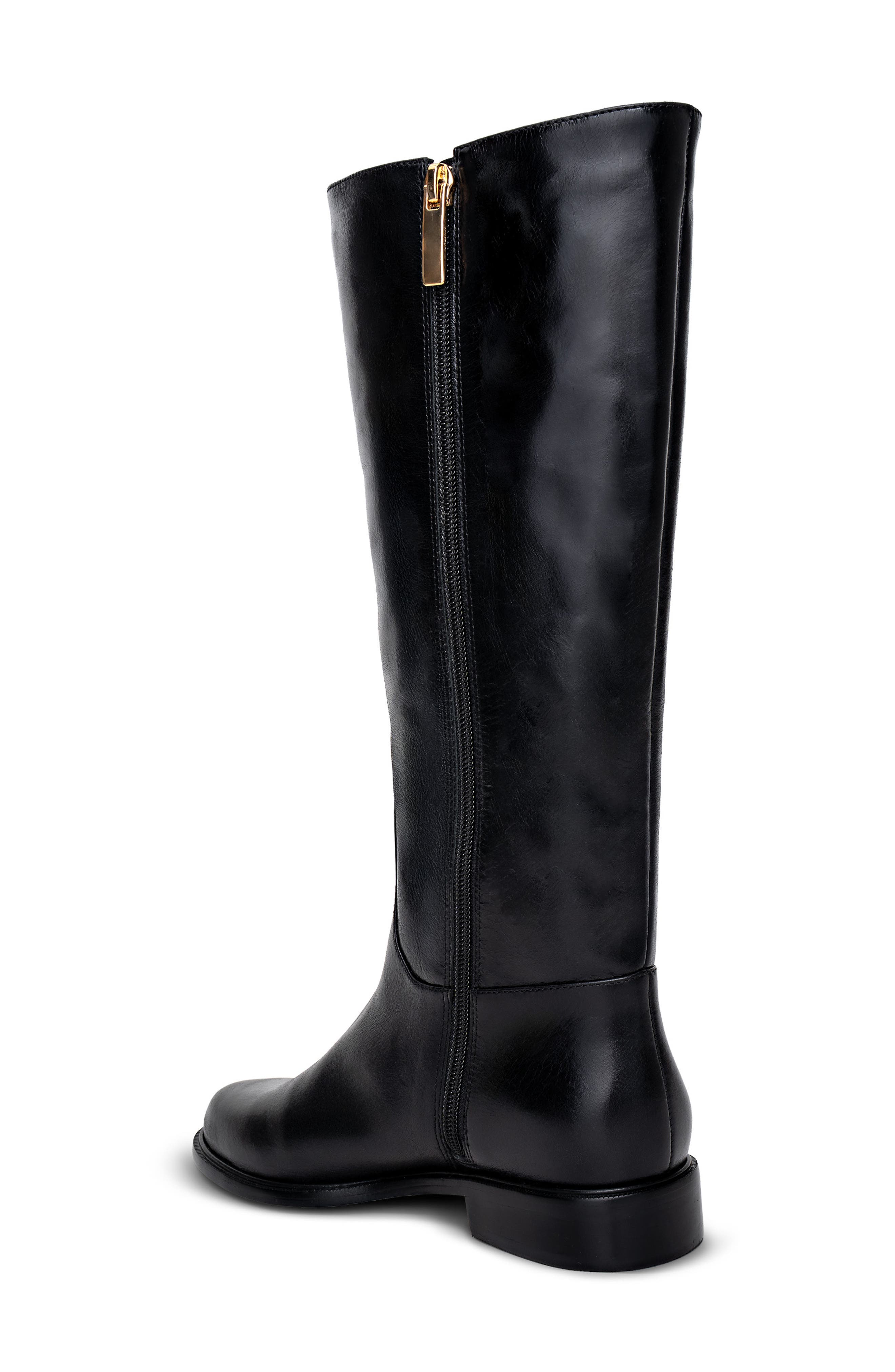 Oceana Knee High Boot, Alternate, color, BLACK PATENT