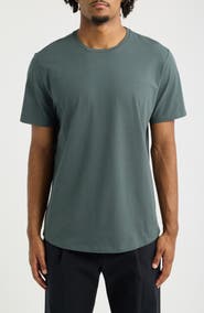 Open Edit Crewneck Stretch Cotton T-Shirt