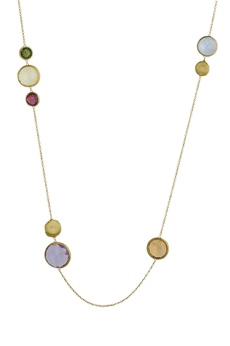 'Jaipur' Long Station Necklace, Main, color, MULTI