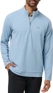 TravisMathew Thermal Quarter Zip Pullover