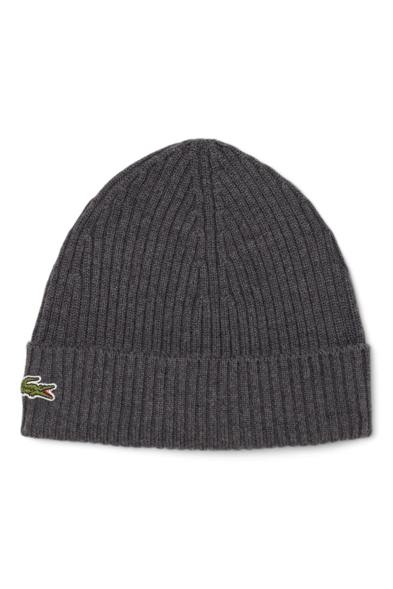 Wool Cuff Beanie, Main, color, PITCH CHINE