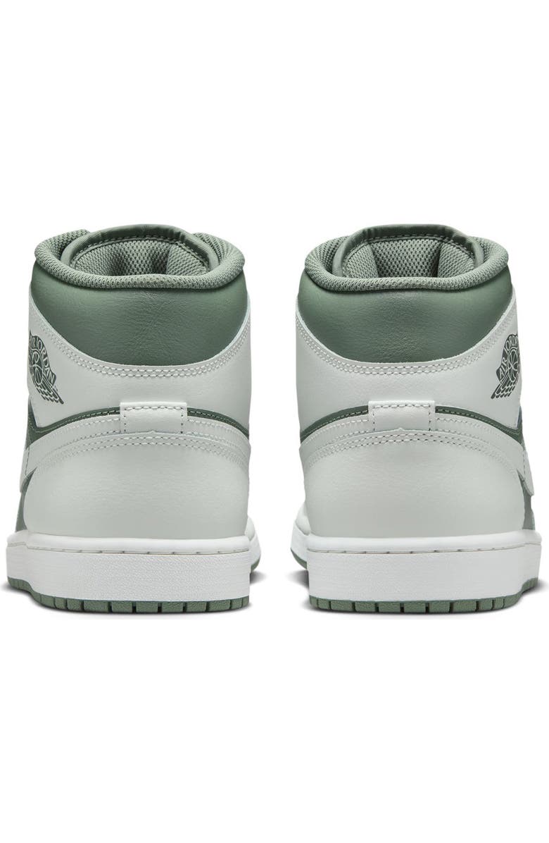 Jordan Air Jordan 1 Mid Basketball Sneaker, Alternate, color, Summit White/ Vintage Lichen