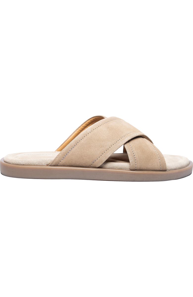 TailorByrd Eastport Crisscross Sandal, Alternate, color, Taupe