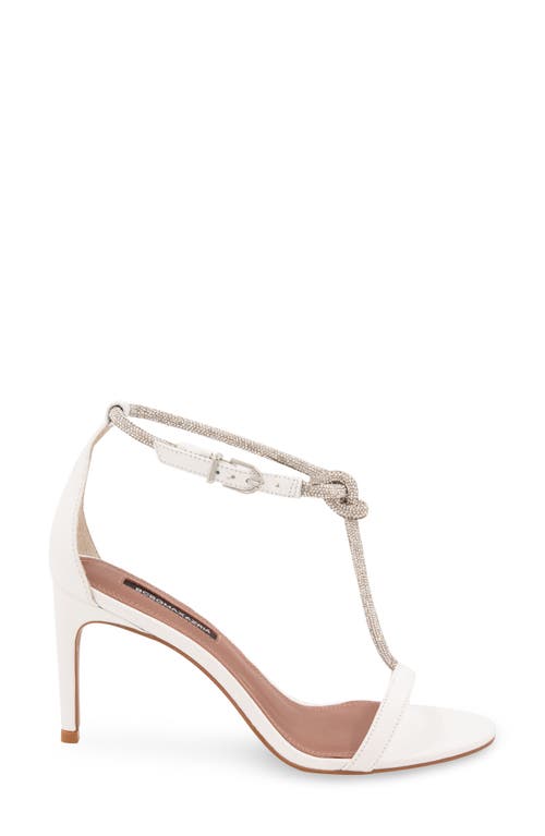Bcbg Max Azria Trinnia T-strap Sandal In White