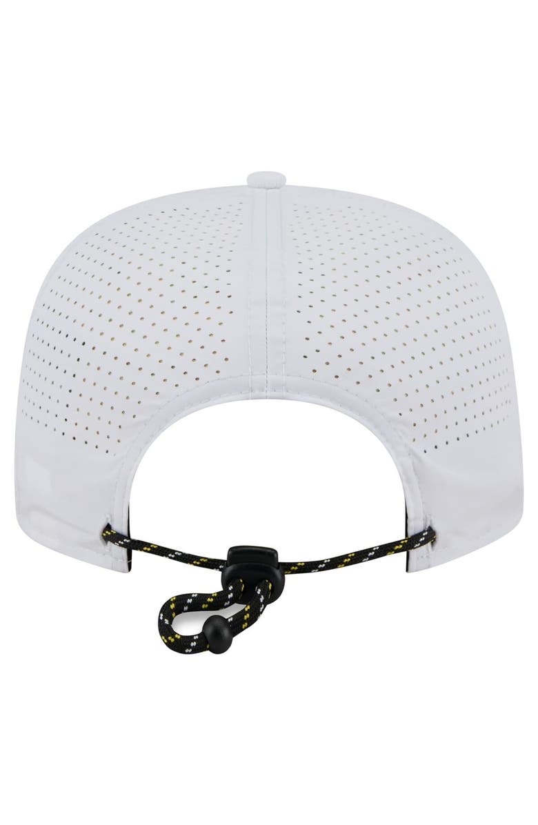 New Era Men's New Era White Pittsburgh Pirates Perforated Golfer Snapback Hat, Alternate, color, White