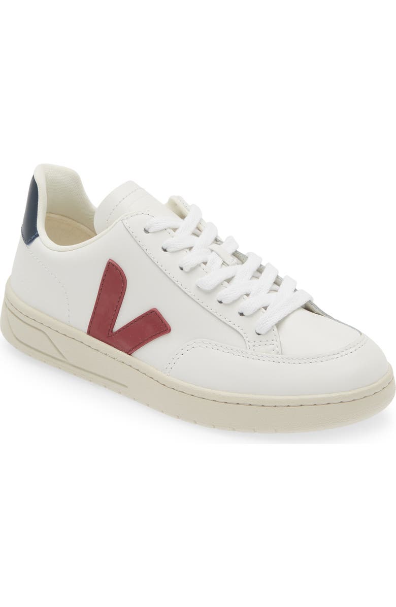Veja V-10 Sneaker, Main, color, Extra-White Marsala Nautico