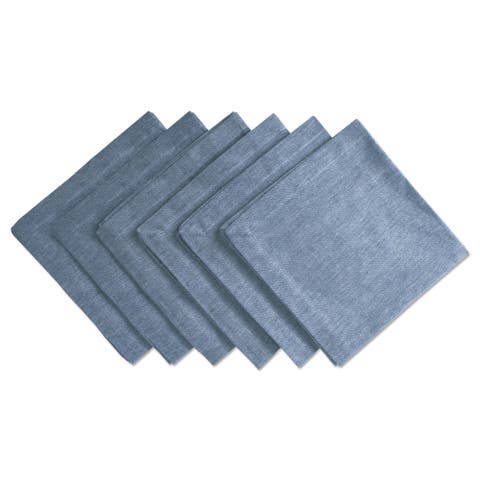 Solid Chambray Napkin Set/6