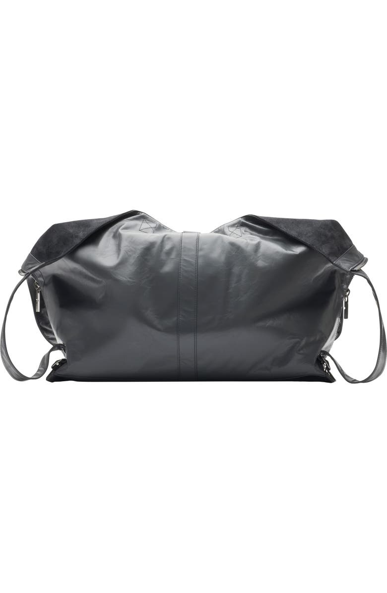 Burberry Large Leather Tent Bag, Alternate, color,