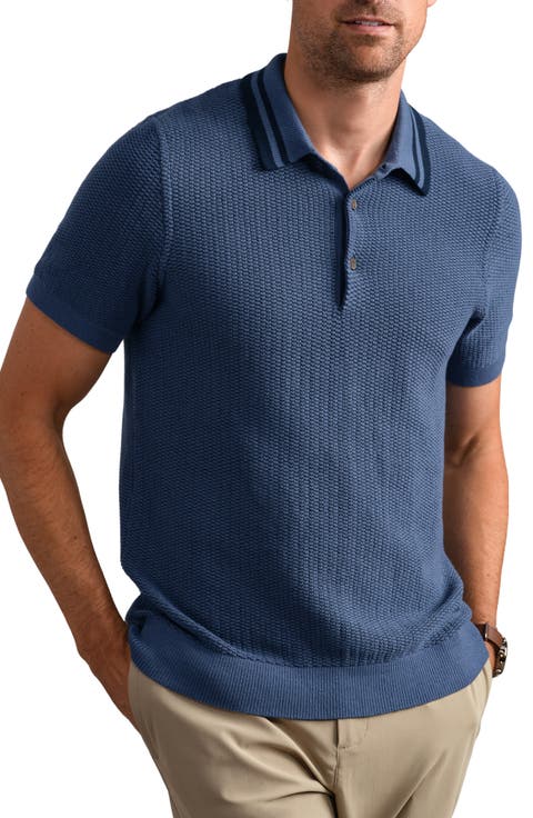 Fine Knit Sweater Polo