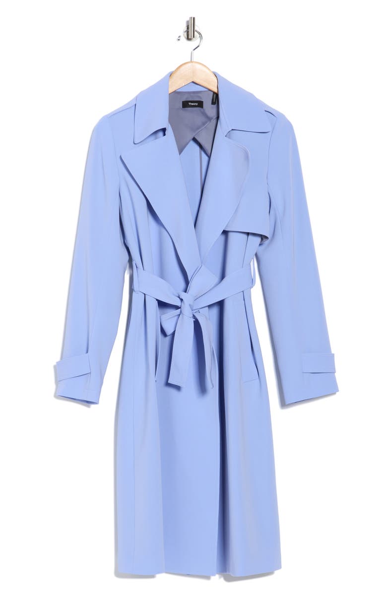 Theory Oaklane Admiral Coat, Alternate, color, Grotto