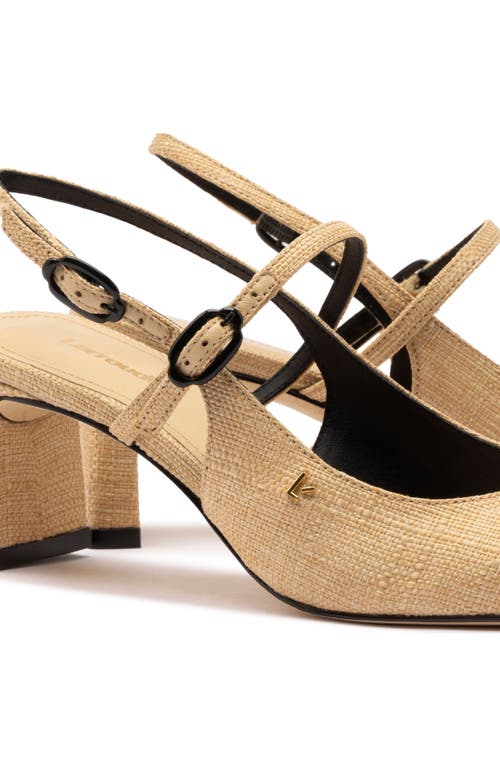 Larroude Larroudé Georgina Pump In Neutral
